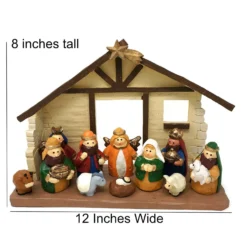 Large Size Kids Christmas Nativity Scene With Creche, Set Of 12 Figures By One Holiday Lane 5 Large Size Kids Christmas Nativity Scene With Creche, Set Of 12 Figures By One Holiday Lane -Night Christmas Shop 81UYgcf5xYL. SL1500 fe2d0f6c 6c8a 4520 ae6c a14bc5452d6d